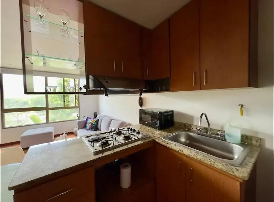 Apartment Apartaestudio Cerca De Provenza Y Laureles Medellin